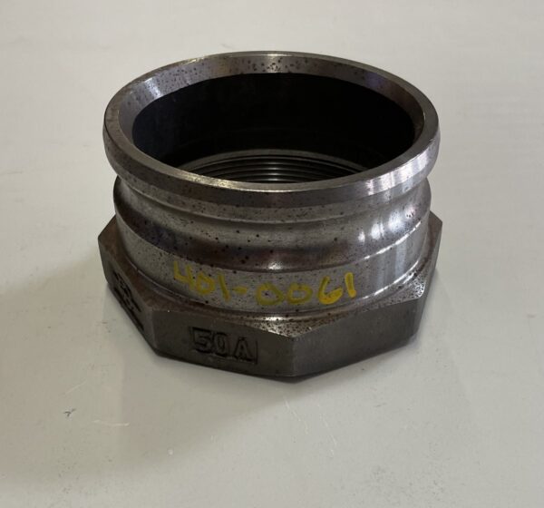 401-0061 (5 COUPLER TYPE A DUCT (MALE X FEMALE THREAD) 50A-DUC)