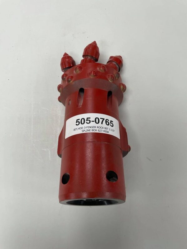 505-0765 (HDD 3 FINGER ROCK BIT 2.125" SPLINE BOX 627-450A)