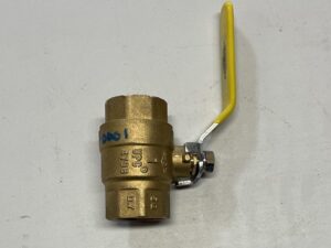 806-0001 (BALL VALVE 1 BRASS 600# WOG THRD #1728155K)